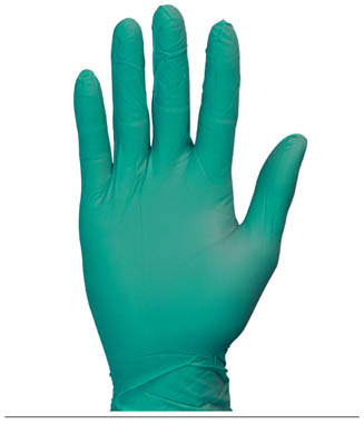 GLOVE NITRILE GREEN PFMD