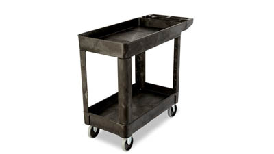 UTILITY SERVICE CART BLACK 500LBS