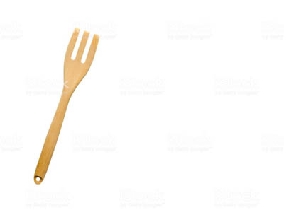 CUTLERY FORK SAWDUST