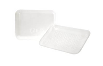 TRAY FOAM MEAT 2SS WHITE -BF