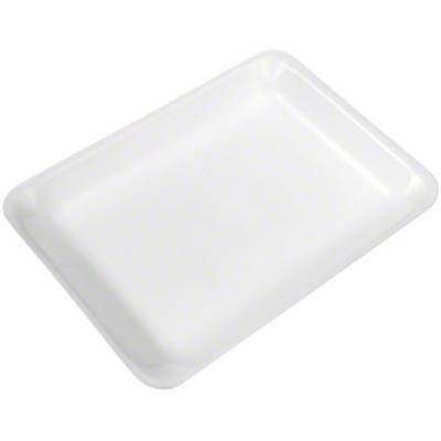 TRAY FOAM MEAT 4P WHITE -BF