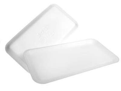 TRAY FOAM MEAT 10S WHITE -BF