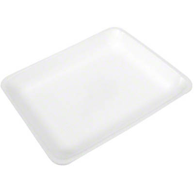 TRAY FOAM MEAT 8P WHITE -BF