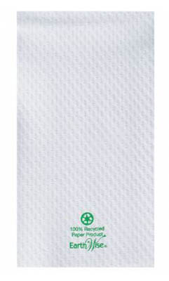 GUEST TOWEL 8.5 X 4.5 EARTH WISE WHITE