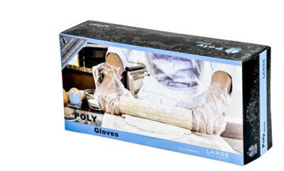 GLOVE POLY XL DISP