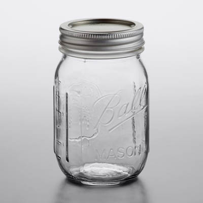 JAR MASON 16 OZ. REGULAR MOUTH