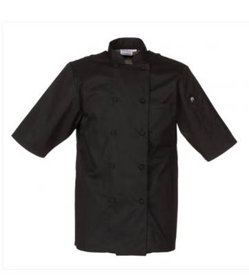 COAT CHEF COOL BVENT BLACK