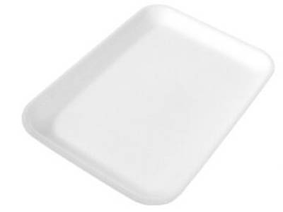 TRAY FOAM MEAT 2S WHT -BF