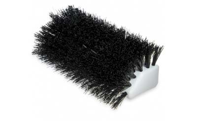 BRUSH FLOOR SCRUB 10" BLACK