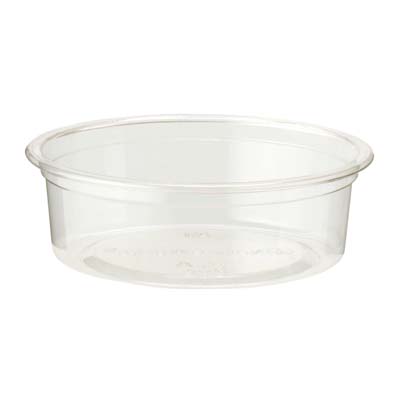 CUP PLA PORTION 2OZ CLEAR FLAT