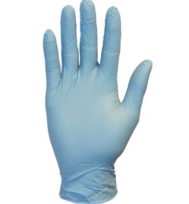 GLOVE NITRILE SML BLUE PF 5MIL