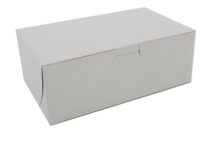 BOX CAKE 8X5X3.5 WHT L/C