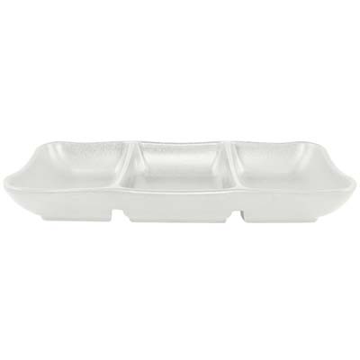 TRAY RECTANGLE 3 COMPARTMENT 7 OZ.