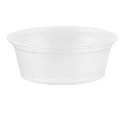 CUP PORTION PLAST 1.5 OZ CLR