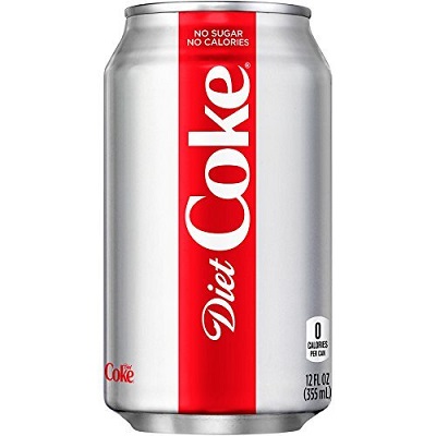 SODA DIET COKE CAN