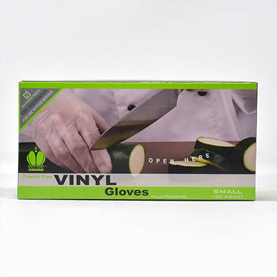 GLOVE VINYL SM PWDFREE