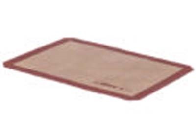 MAT BAKING HALF SIZE SILICONE RED