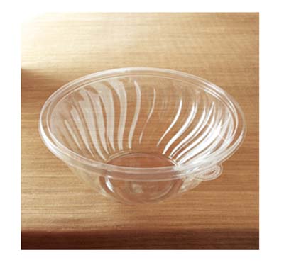 BOWL PLAST 160 OZ CLR