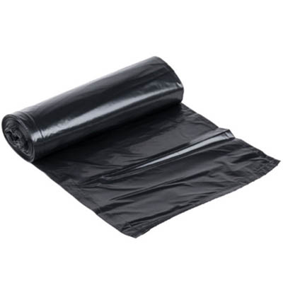 CAN LINER 30X36 2.0 BLACK FLAT