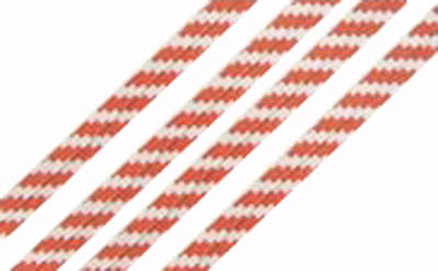 TIES 3/16X4 STRIPE RED/WHT