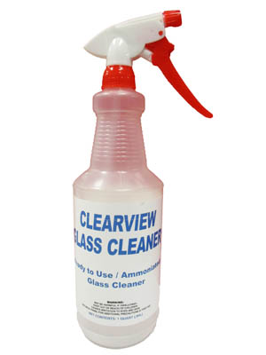 BOTTLE SPRAY LABELED - GLASS CLEANER