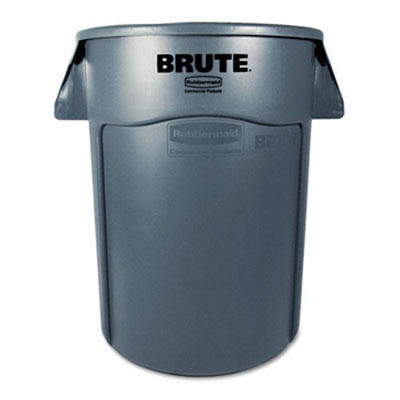 TRASH RCP 2632 GRA CAN 32GAL GRAY BRUTE