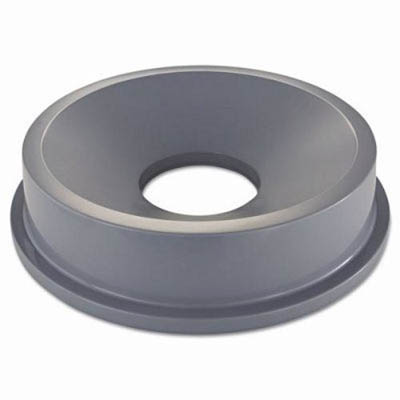 LID RCP 3543 GRA FUNNEL TOP W/HOLE GRAY