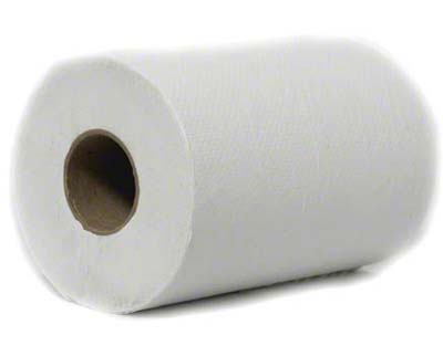 TOWEL HARD WOUND 1PLY WHITE 350'