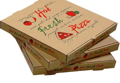 BOX PIZZA 18" KRAFT STK DESIGN