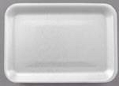 TRAY FOAM MEAT 2S WHT -BF