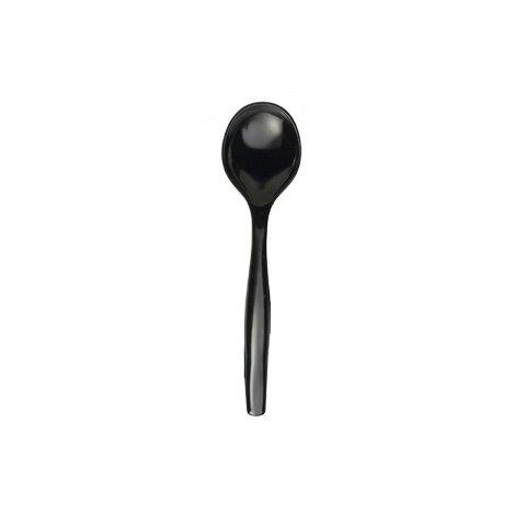 CUTLERY SERVING SPOON 10"BLK PP