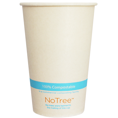 CUP PPR COLD 16 OZ NO TREE NATURAL