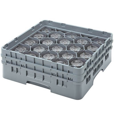 RACK GLASS FULL SIZE 20 COMP 1 EXT GRAY