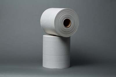 TOWEL ROLL 8"X600' WHITE 1 PLY