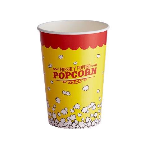 CONT PPR 46 OZ BUCKET POPCORN DESIGN