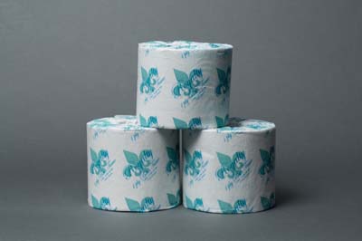 TOILET TISSUE 2-PLY 4X3.25 EMBOSSED WRAP