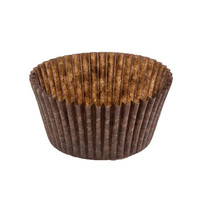 BAKING CUP BROWN 2-3/4X1-5/8 G.R.