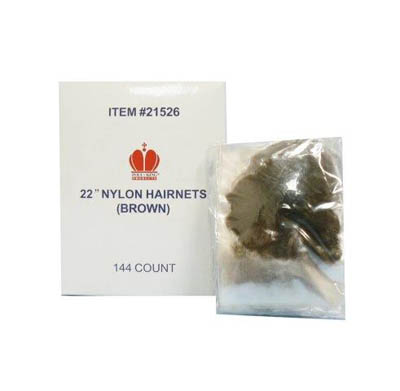 HAIR NET 22" BLACK NYLON