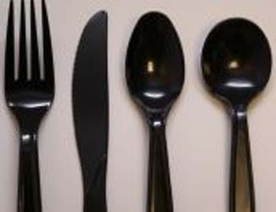 CUTLERY KIT F/K, NAP S&P PS BLK