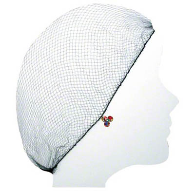 HAIR NET 28" BLK NYLON