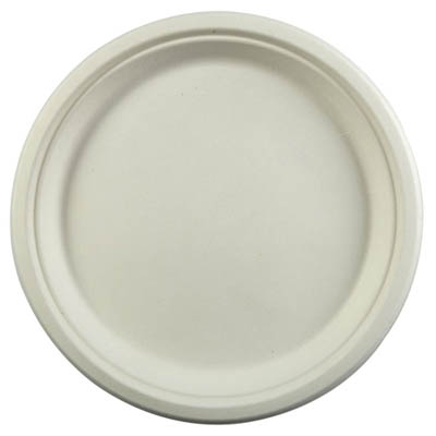 PLATE BAGASSE 10" 1 COMP