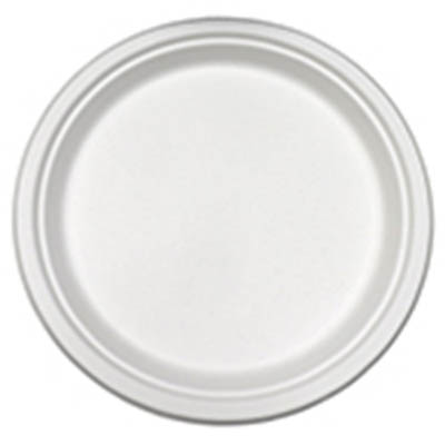 PLATE BAGASSE 10" 3 COMP PL-11