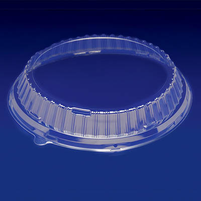 LID PLAST DOME 10.25"SNAP ON OPS
