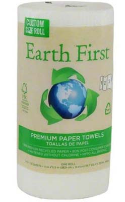 TOWEL HOUSEHOLD 2PLY EARTH FIRST