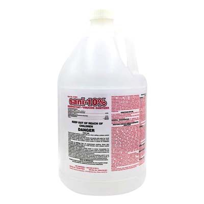 SANITIZER LIQUID 10% QUATERNARY