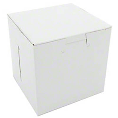 0908 CAKE BOX 4-1/2X 4-1/2X4-1/2 WHITE (