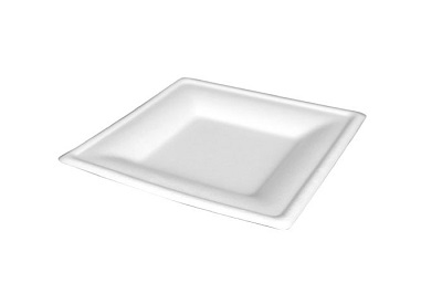 PLATE BAGASSE PF 6" SQR