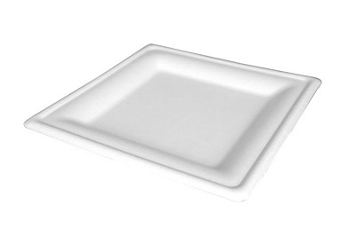 PLATE BAGASSE PF 8" SQUARE