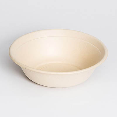 BOWL BAGASSE PF 32 OZ NATURAL