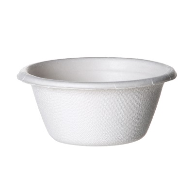 CUP PORTION 2 OZ PF BLEACHED BAGASSE